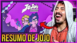 RESUMO DE JOJO BIZARRE ADVENTURE ANIMADA - PHANTON BLOOD (JOJO) | Leozin React