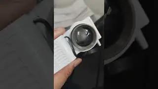 ทดสอบ projector พกพาไฟ 5v UC28C ใช้ไฟ power bank ได้