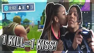 1 KILL = 1 KISS! FORTNITE: BATTLE ROYALE w/ Naomi Mariah
