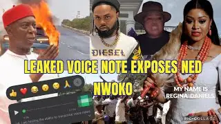 BREAKING NEWS LEAKED VO!CE NOTE SCATTER INTERN3T NED NWOKO IN SH0CK AS REGINA DANIELS ELDER BR0THER