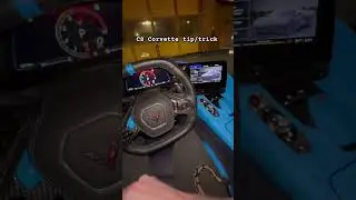 Hidden C8 Corvette tip/trick