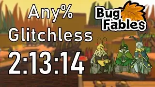 Bug Fables Any% Glitchless Speedrun in 2:13:14 (WR)
