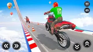 GT Mega Ramp Stunt Bike Games -Android  Gameplay