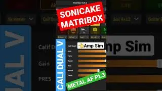 SONICAKE MATRIBOX #MesaBoogie Dual Rec #AmpSim 🤘 #Metal #Shorts #Sonicake #Matribox #Guitar #Pedals