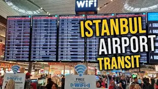Istanbul Airport Transit | International Transit Guide 2022 | Explore with Farukh