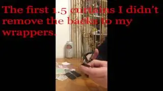 Recycled candy wrapper part 1