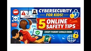 Cybersecurity for Kids: 5 Online Safety Tips Every Parent Should Know