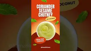 Viral Coriander Sesame Chutney | Easy South Indian Recipe
