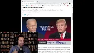 #Debates2020 Biden vs. Trump Livestream. Two Intellectual Giants Go One-on-One! Enjoy the Fireworks