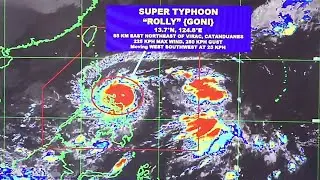 Super Typhoon ROLLY - Update- Nov 1, 2020