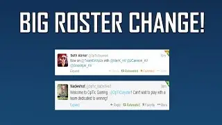 Roster Change: Scump joins nV & Clayster joins OpTic