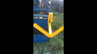 Homemade Timber Log Holder