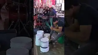 42nd street drummer #manhattan #nyc #newyork #drums #drummer #usa #shorts #shortvideo #walkthrough