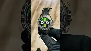 DiW Rolex Carbon Daytona INTERLAGOS - The Most Iconic Daytona Rolex Watch 🏎 #shorts #rolexwatch