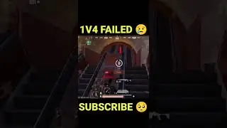 Metro Royale 1v4 Failed But... 🤯 #shorts
