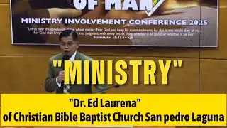 Dr. Ed Laurena Preached on 