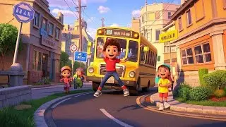 Ding Ding! It's a Bumpy Ride! | Fun Ride Rhyme for Kids | Nursery Rhymes & Songs