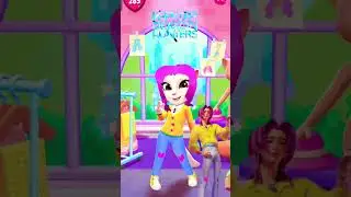 Sega cosplay by my Talking Angela 2 #mytalkingangela2 #kpopdemonhunters #angela2