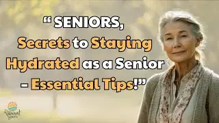 SENIORS, Secrets to Staying Hydrated as a Senior &ndash; Essential Tips!