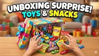 Big Snacks Box Unboxing 😋 | Tasty & Crunchy Snacks Review