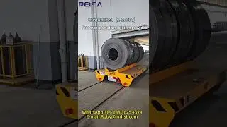 35-Ton Heavy-Duty Coil Transfer Cart &ndash; Safe, Smart & Super Efficient!