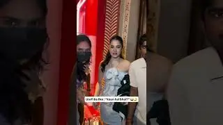 Urfi Javed New Dress And Confused 🤔😂 #urfijaved #bollywoodclub #ytshorts
