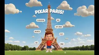 Exploring the Eiffel Tower: A Kid's Animated Adventure