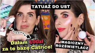 Przepiękna TANIA paleta cieni, jakby luksusowa baza z Catrice i farbka jak tatuaż do ust za 20zł😮