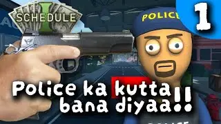 Aaj to kutta hi kat diya police ka😲  l Schedule 1 l Ep 1