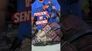 She Decapitated a SENTINEL?! 🤯 | Statue Review Ep. 3 #psylocke #statuecollectors #shorts