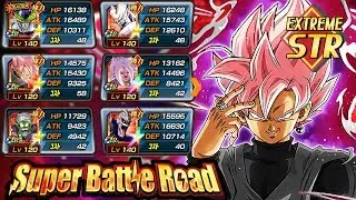 FULL ATTACK LOWERING EXTREME STR TEAM! Dragon Ball Z Dokkan Battle