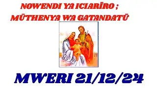 NOWENDI YA ICIARĪRO: MŪTHENYA WA GATANDATŪ(@coromaai )