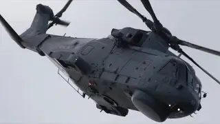 *Insane* Royal Navy Agusta Westland Merlin ZH842 Display FULL HD