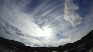 [宮崎日向4K] 屋根上観測 20161205 AM928〜PM1858 コンバイン処理