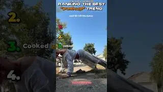 Ranking The best Pushup Challenge #shorts #ranking #trend #pushups