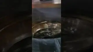 CNC metal spinning machine for panel fan shroud inlet forming