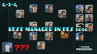 Best Attacking Manager in PES 2020 Mobile