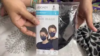 Jockey masks unboxing #three layered protection #ear loops for adjusting