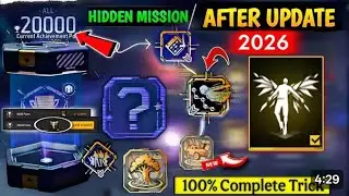 🔥 Finally  Hidden Achievement Mission 😱 | Complete All Achievement Missions | Free Fire OB52 Kannada