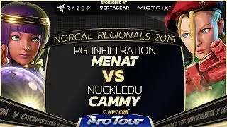 PG | Infiltration (Menat) vs. NuckleDu (Cammy) - Top 16 - NCR 2018 - SFV - CPT 2018