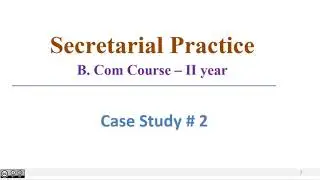 SP Case study 2 | Bcom 2 year | #Shorts