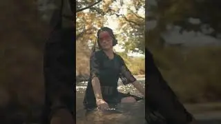 Indie Aesthetic Girl by the River 🌿✨ | Dreamy Fashion Walk
