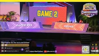 DAY 1 - Paper Rex VS Nouns Esports - GAME 2! Pokemon Unite World Championships 2025