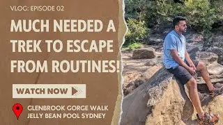 A Trek on Glenbrook Gorge Walk || Blue Mountains || Sydney