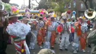 Prime Time Brass Band Performs Before Parade