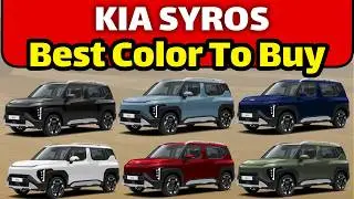 Kia Syros Colour Options 2025 | Best Colour to Buy in Kia Syros