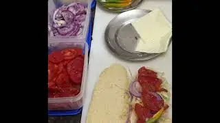 Veg panini sandwich.