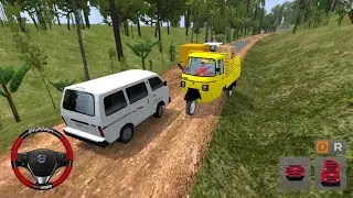 APE Auto Fridge & Washing Machine Load Truck 🚒 | Indian Traffic Off-road Drive 😱 | BUSSID Gameplay 