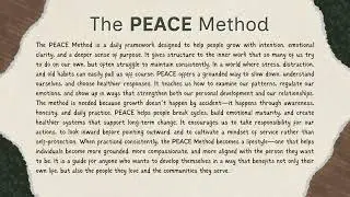 Self Development, PEACE Purpose and Happiness 1