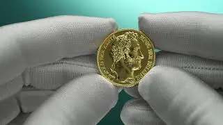 Gouden munt Belgie 1830 1980 150e verjaring onafhankelijkheid